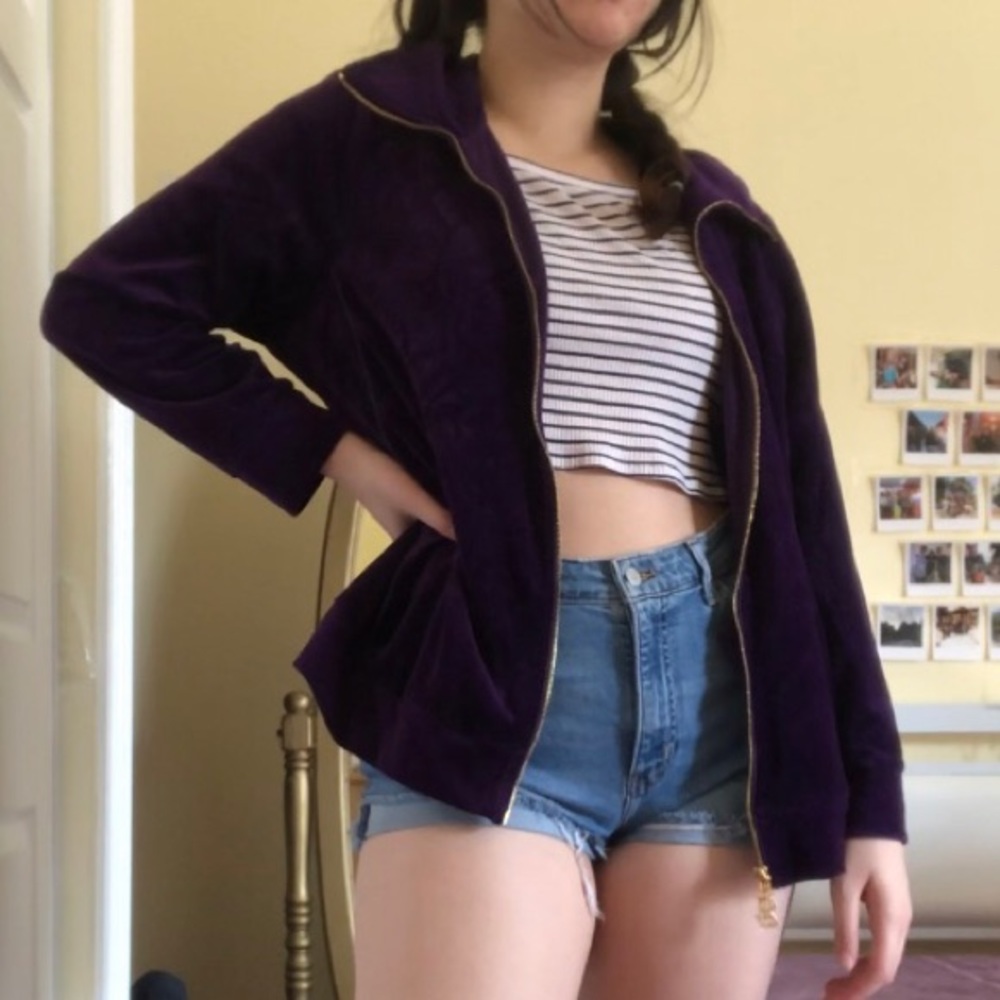 Brand new Purple velvet Ralph Lauren jacket